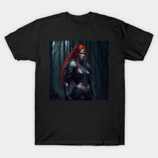 VALKYRIE FEMALE WARRIOR NORSE VIKING MYTHOLOGY ORIGINAL ART T-Shirt